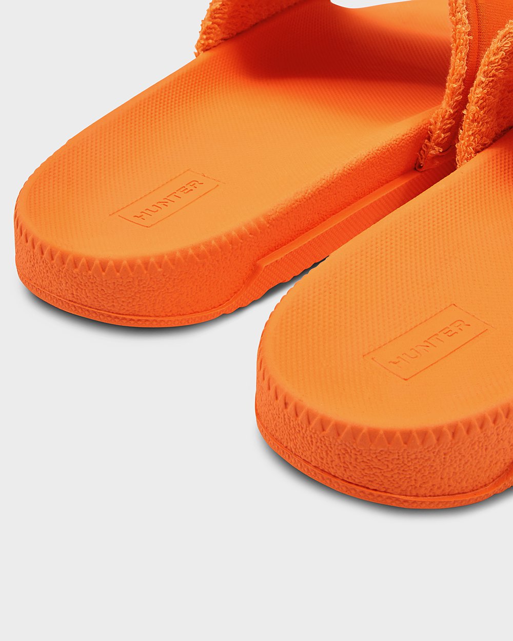 Hunter Badesandaler Dame Orange | Original Adjustable | ZILFH-2136